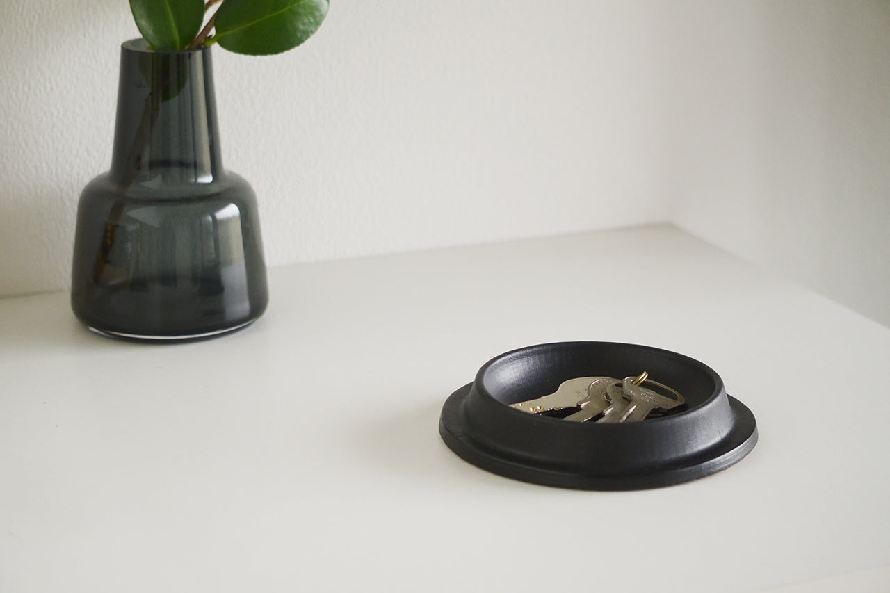 Leather Tray Round