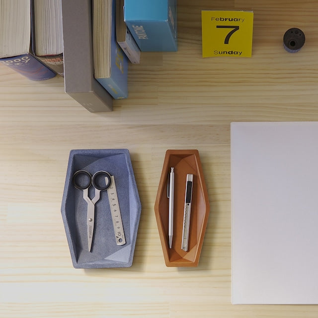 Hexa Leather Tray L 受注生産品