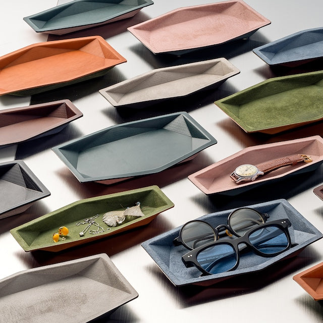 Hexa Leather Tray L standard