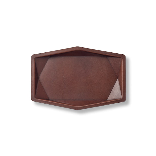 Hexa Leather Tray L 受注生産品