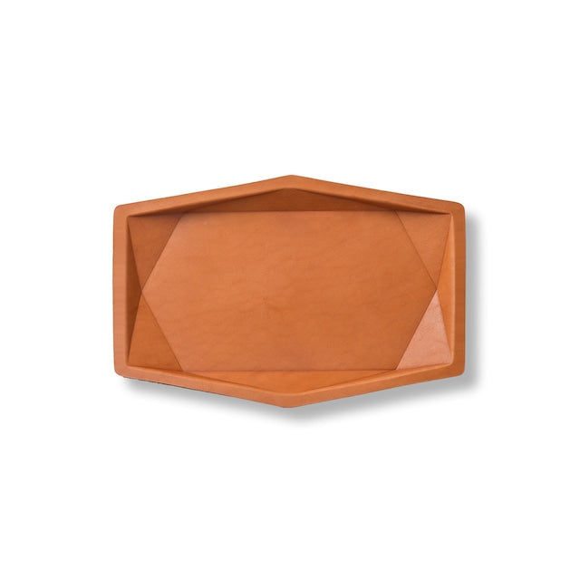 Hexa Leather Tray L 受注生産品